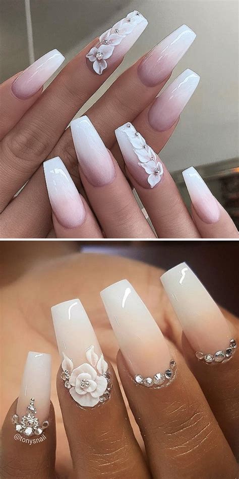 Pin by Ivana Grujić on Ombre nails Pink ombre nails, Bride nails
