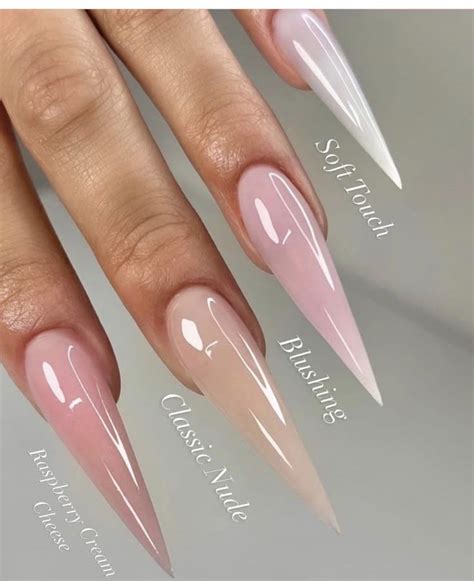 Acrylic Nails Stiletto Shape