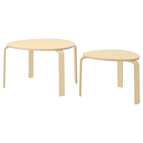 Acrylic Nesting Tables - Ikea