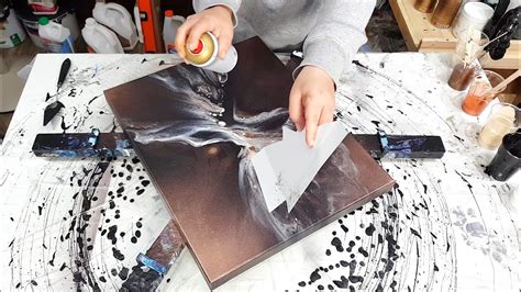 Acrylic Over Spray Paint