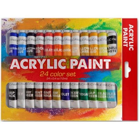 Acrylic Paint Samples