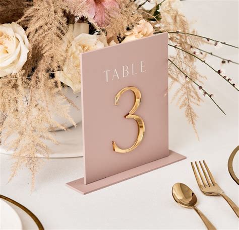 19+ Acrylic Wedding Table Numbers