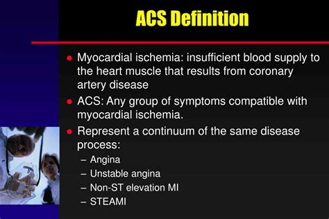 acs definition medical