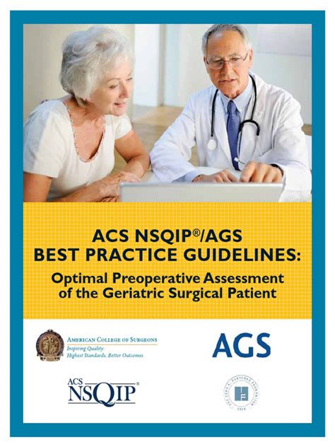 Acs Geriatric Guidelines