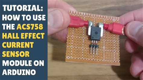 Acs758 Arduino Current Sensor Tutorial