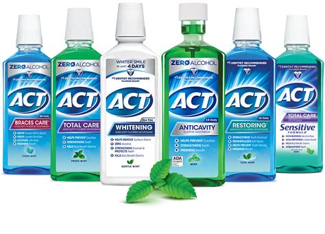 Act Mouthwash Instructions