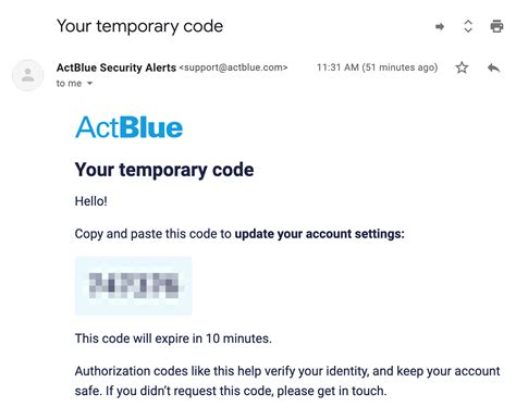 actblue mailing address