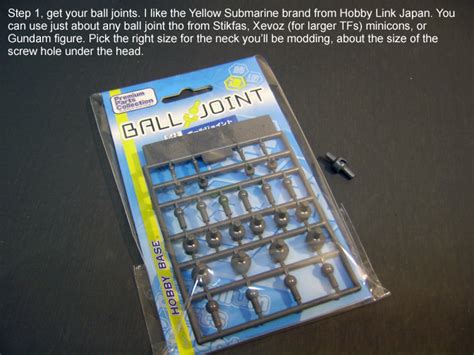 Action Figure Ball Joints