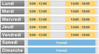 action horaire