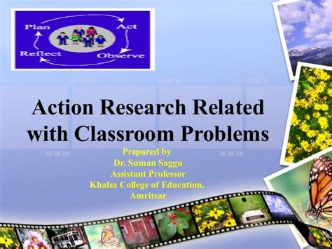 action research in classroom problems examples