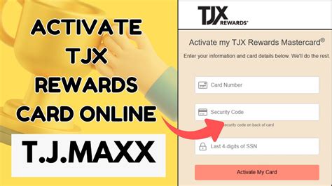 activate/tjxrewards.com