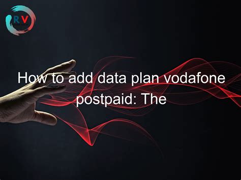 activate data plan vodafone prepaid