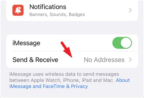 activate imessage on iphone 14