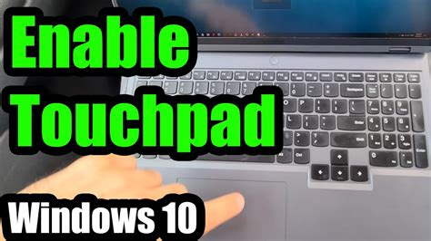 Activate Touchpad Windows 10