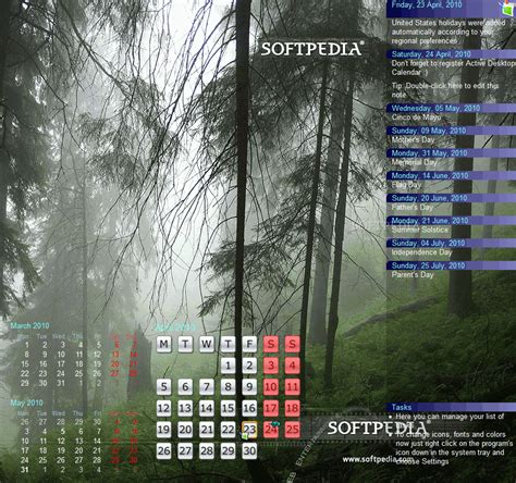 Active Desktop Calendar 7.96