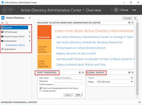 active directory administration