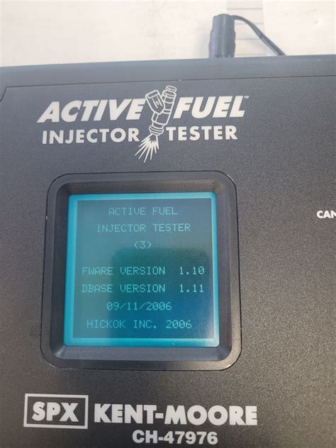 Active Fuel Injector Tester