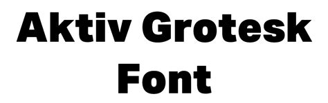Unleash Creativity with Active Grotesk Font Pairing - Pro Tips for Perfect Combinations