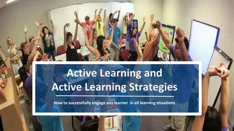active learning strategies slideshare