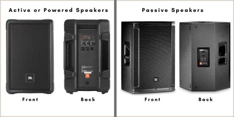 Active Speaker Vs Passive Speaker