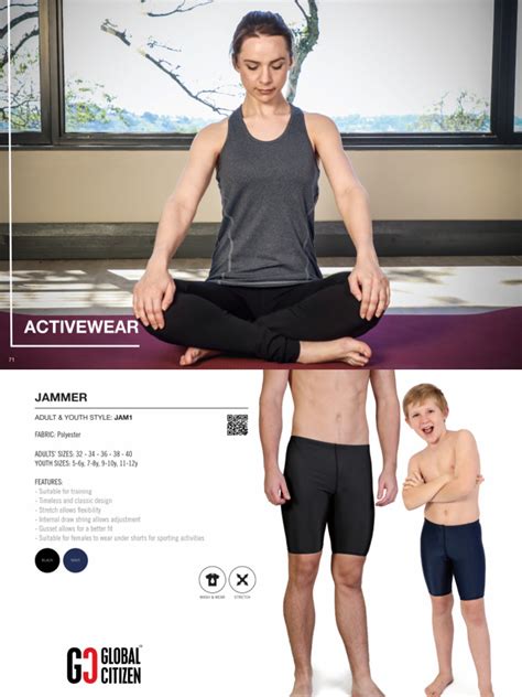 Activewear Catalogue