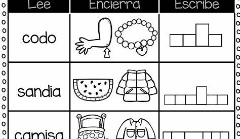 Fichas Para Enseñar A Leer Y Escribir A Niños De Primer Grado - Cómo