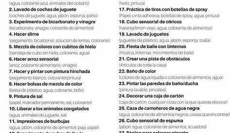 30 actividades que puedes hacer en casa con sencillos materiales