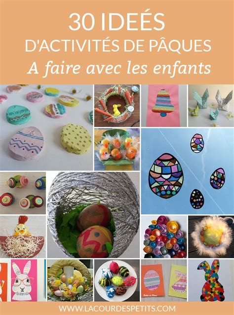 activites de paques enfants