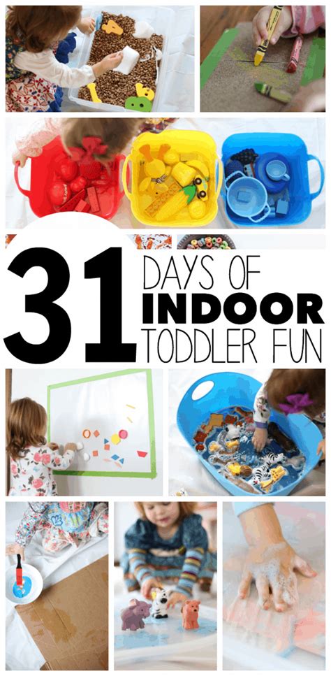 Activities For 2 Year Old Inside