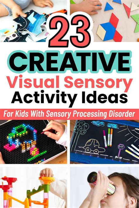 Activities For Visual Sensory Processing Disorder