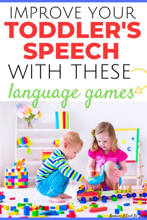 activities to help speech development