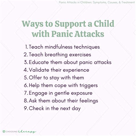 activities to help with panic attacks