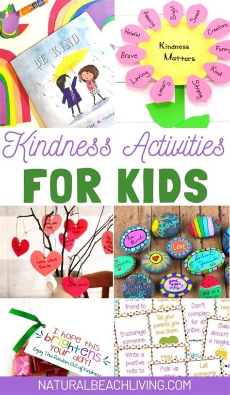 activities to teach kids kindness