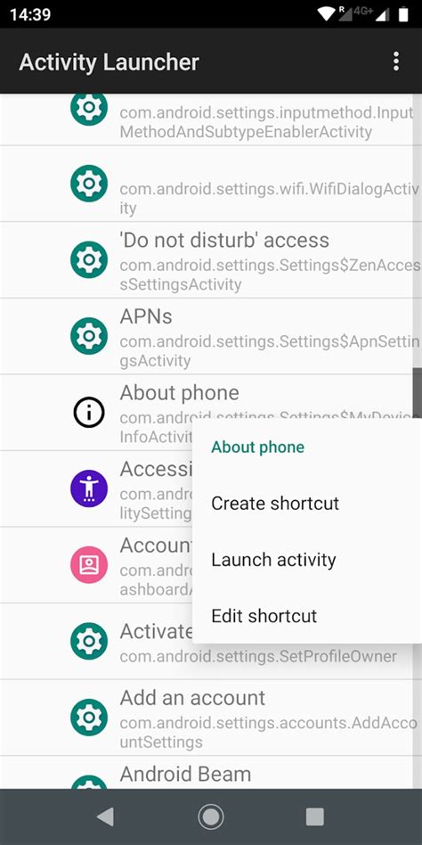 Activity App Android