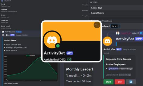 Activity Tracker Discord Bot