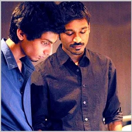 actor dhanush with anirudh