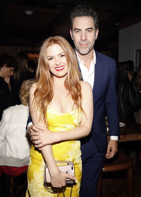 actress fisher married to sacha baron cohen