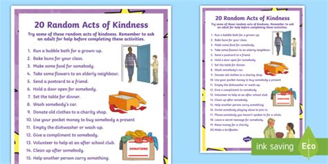 acts of kindness ks2