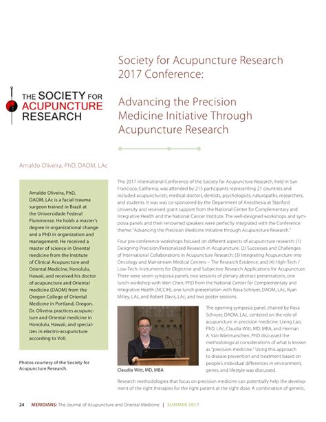 acupuncture research conference