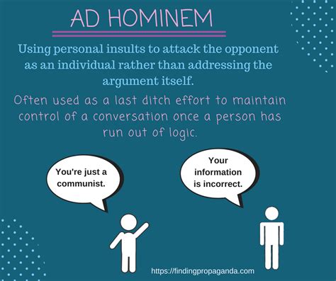 ad hominem in court