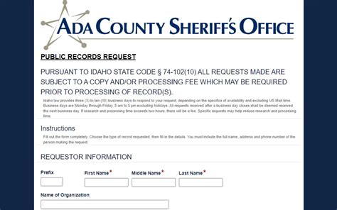 ada arrest records