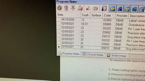 ada code for denture repair