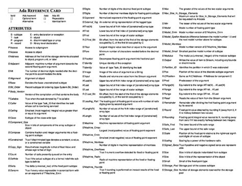 Ada Code For Exploratory Procedure
