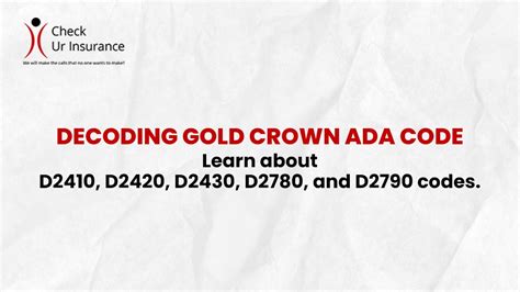 Ada Code For Extractions