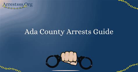 ada county arrests