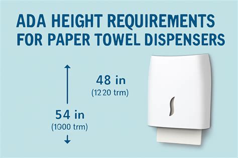 Ada Paper Dispenser Height