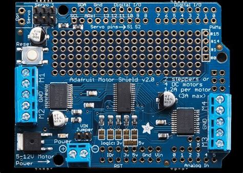 Adafruit Motor Shield V2 Example