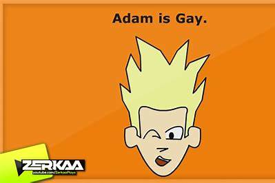 ADAM IS GAY GAMES