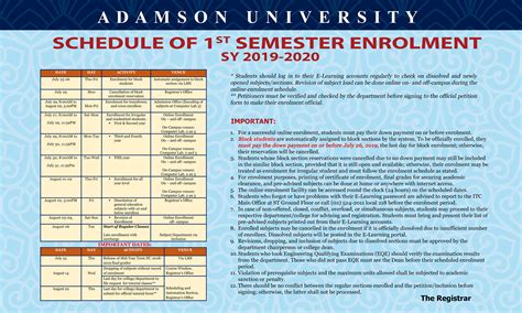 adamson university courses offered
