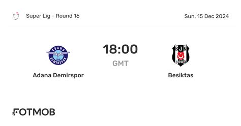 adana demirspor vs besiktas istanbul h2h